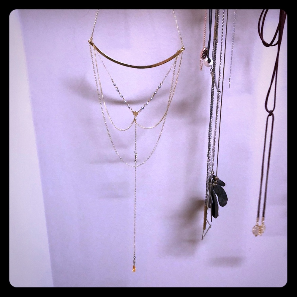 Lot of layered necklaces